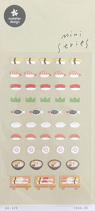 Suatelier - Food.06 Sushi Stickers