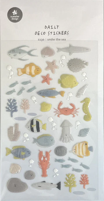 Suatelier- Under The Sea Stickers