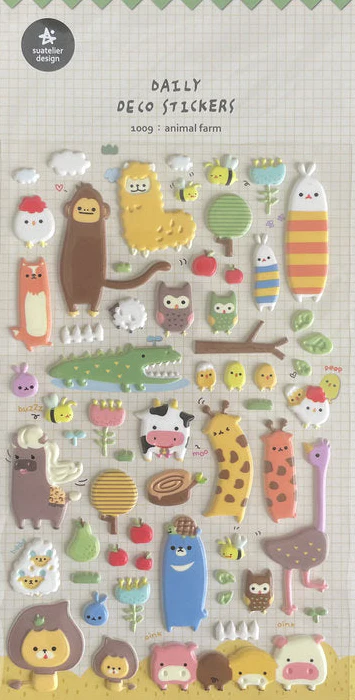 Suatelier - Animal Farm Stickers