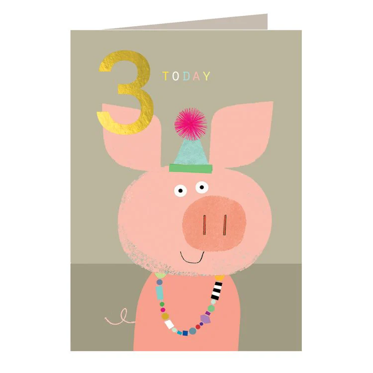 Kali Stileman - 3rd Birthday Piglet