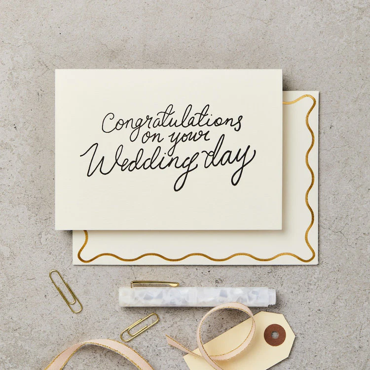 Katie Leamon - Congrats Wedding Day