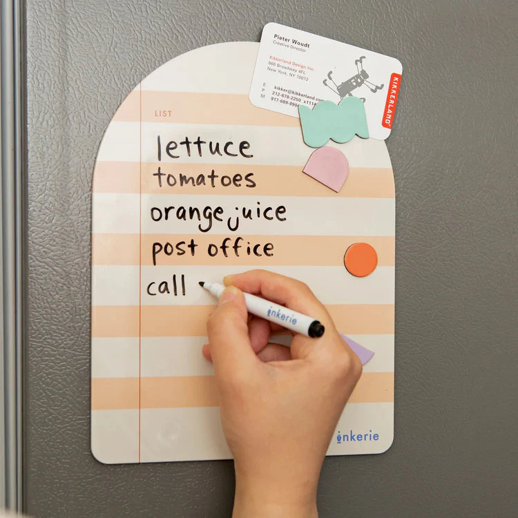 Kikkerland - Magnetic Memo Board Pink - Image 2