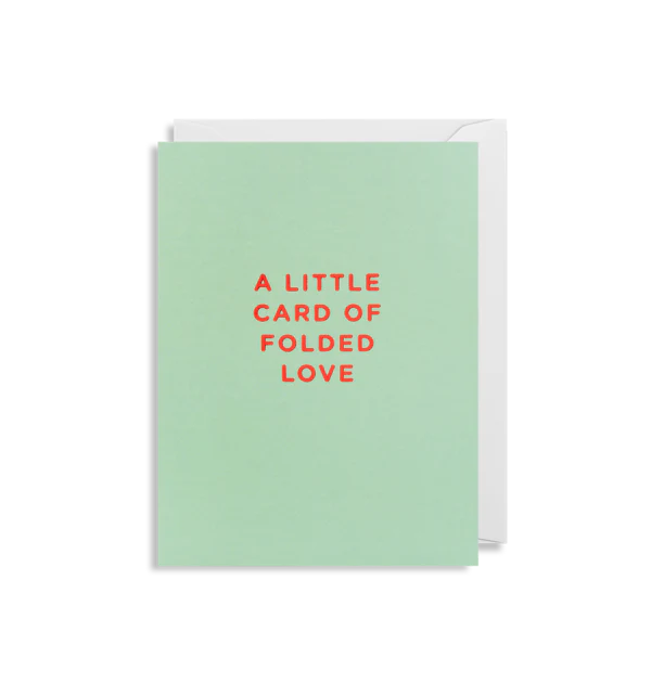 Lagom - Little Folded Card of Love