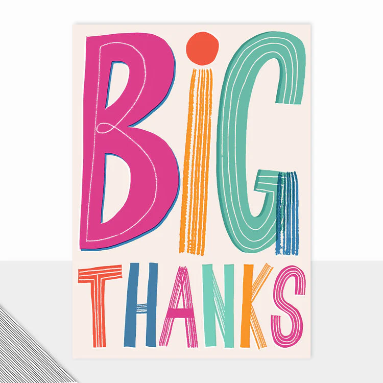 Laura Darrington Design - Big Thanks