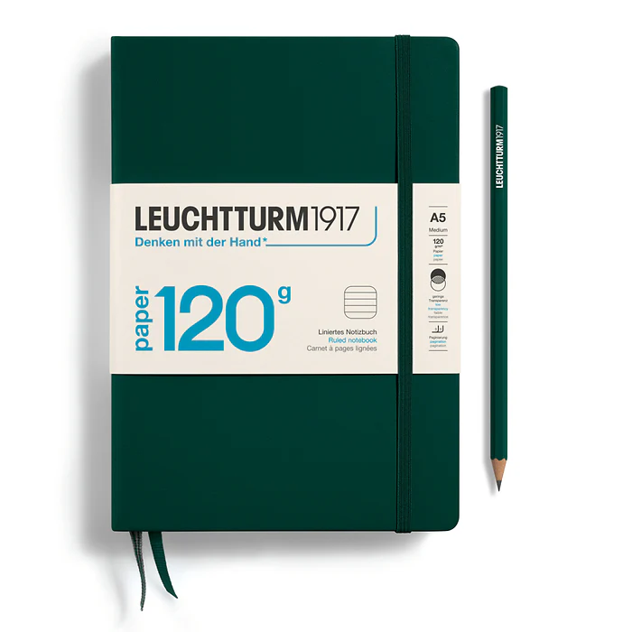 Leuchtturm 1917 - A5 120G Edition Ruled - Forest Green