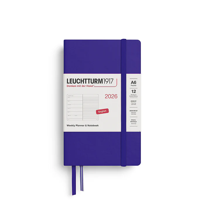 Leuchtturm 1917 - A6 WTV Notebook Ink  2026