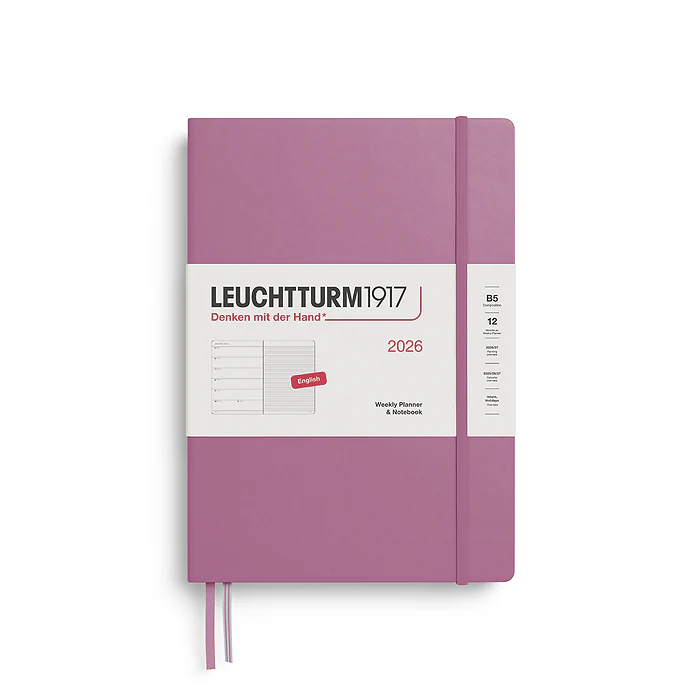 Leuchtturm 1917 - B5 WTV Notebook Dusty Rose 2026