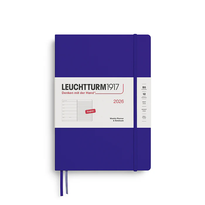 Leuchtturm 1917 - B5 WTV Notebook Ink 2026