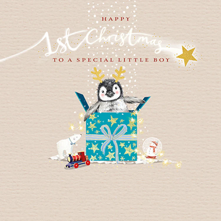 Ling- Babys First Christmas Blue