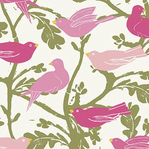 Liza Saunders - Pink Birds