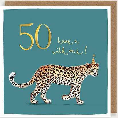 Louise Mulgrew - 50th Birthday Leopard
