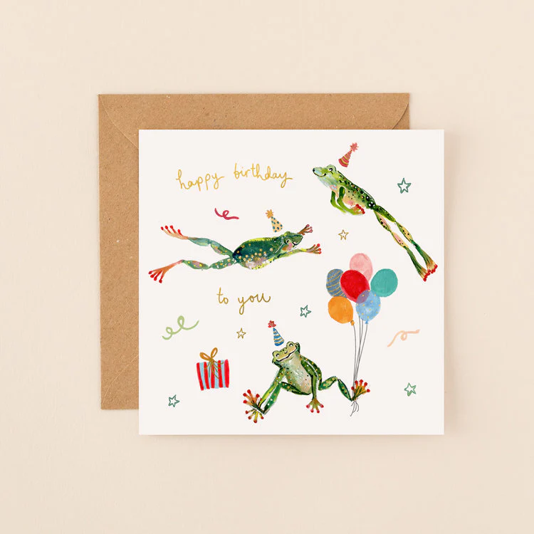 Louise Mulgrew - Birthday Jumping Frogs