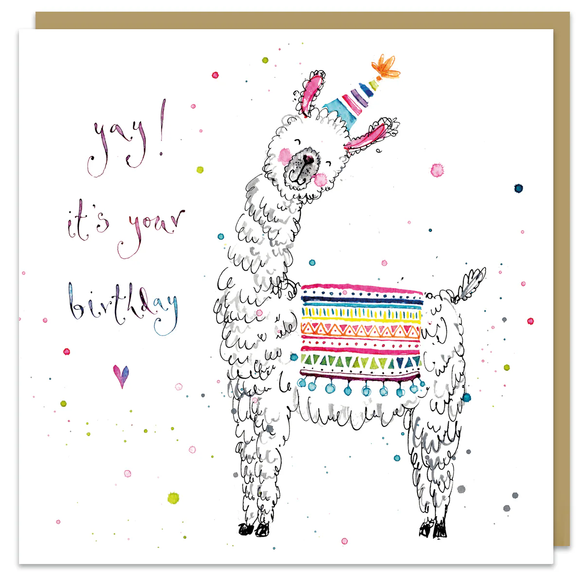 Louise Mulgrew - Birthday Llama