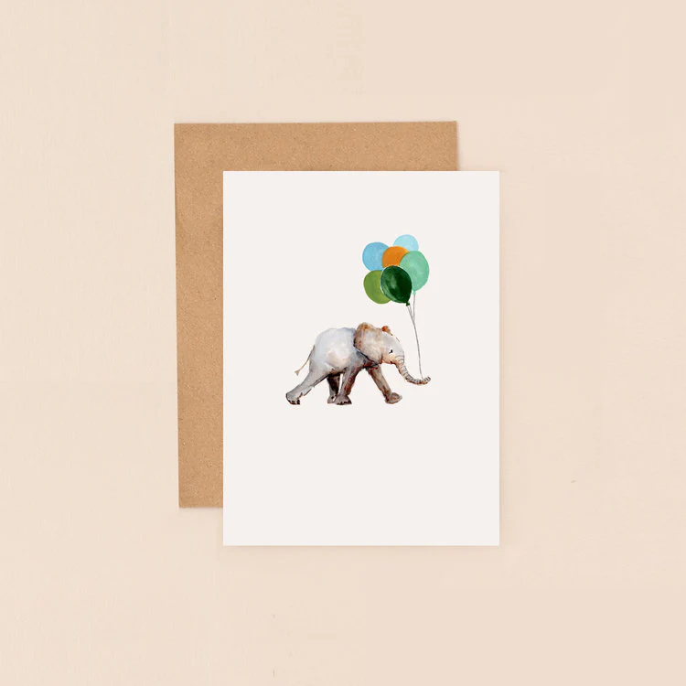 Louise Mulgrew  - Elephant And Balloons