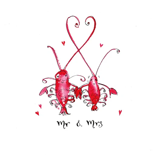 Louise Mulgrew - Lobsters Mr and Mrs