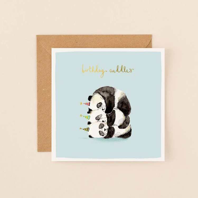 Louise Mulgrew - Pandas Birthday Cuddles