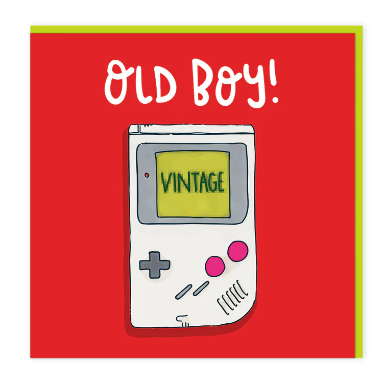 Lovely Paper Stuff - Old boy - Vintage!