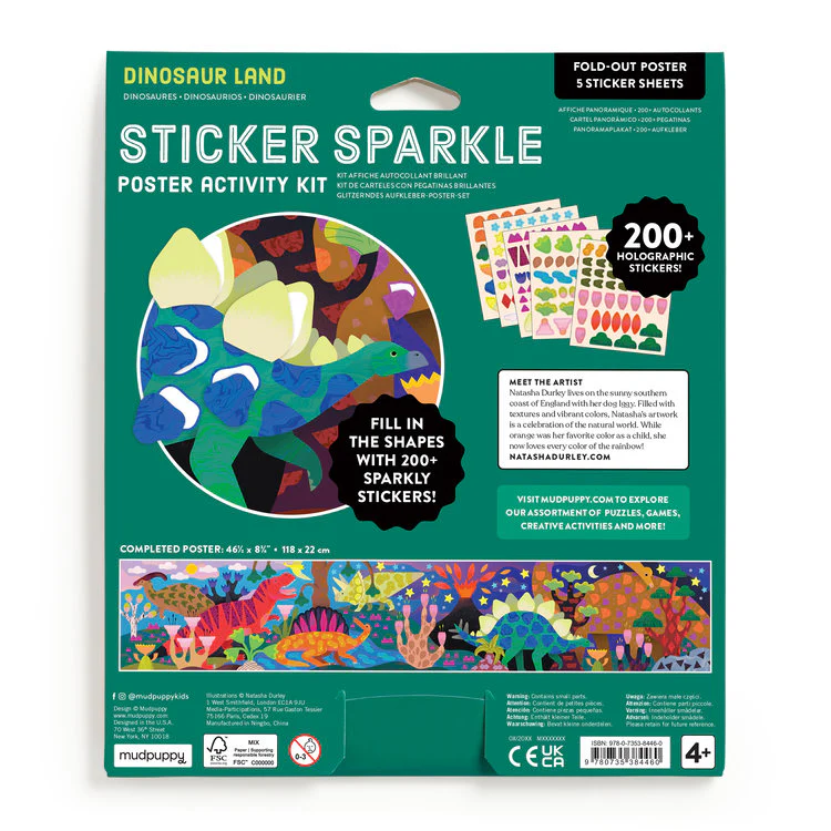 Macmillan - Dinosaur Land Sticker Poster Kit - Image 6