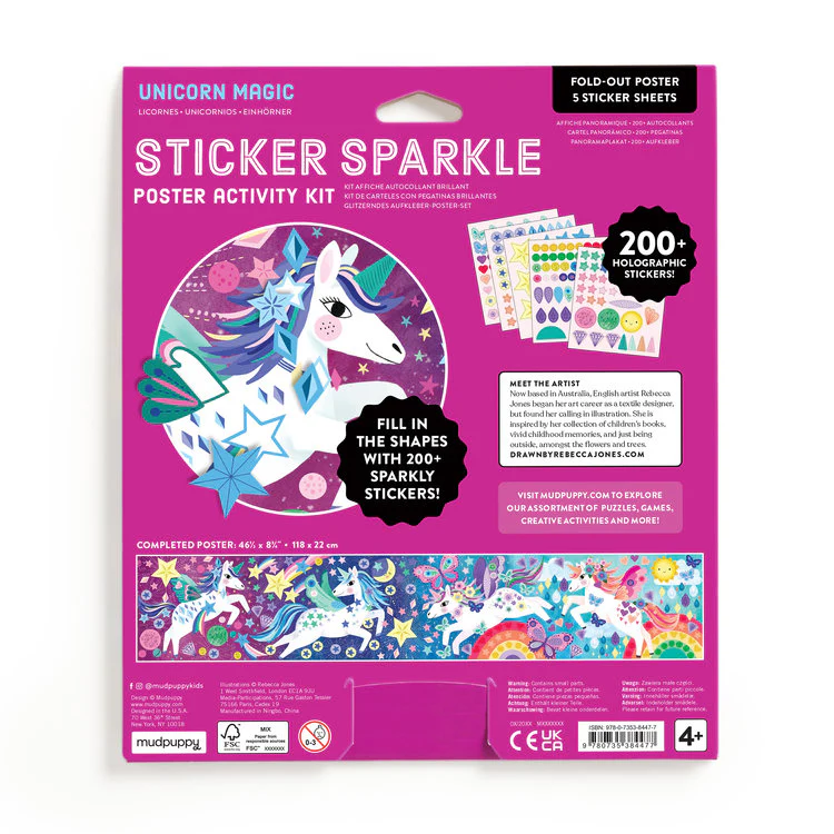 Macmillan - Unicorn Magic Sticker Poster Kit - Image 4