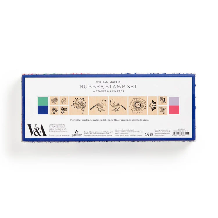 Macmillan - William Morris Rubber Stamp Set - Image 4
