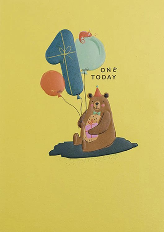 Meraki - 1st Birthday Bear