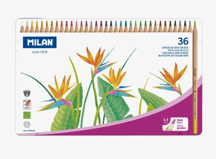 Milan - 36 Colour Pencils