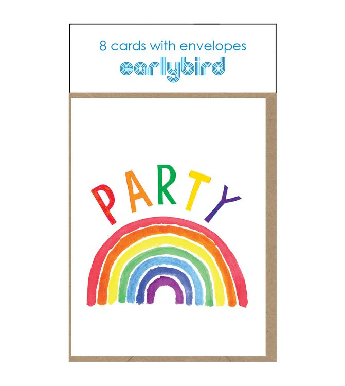 Mini party packs - Rainbow x 8