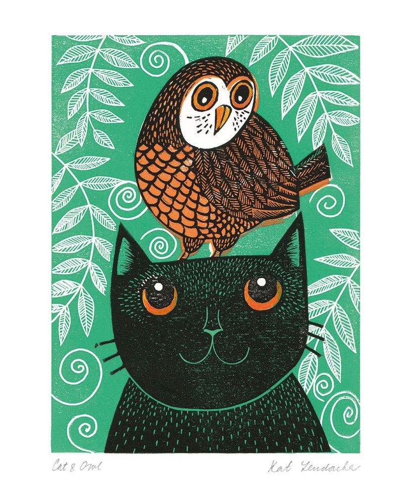 Museums and Galleries - Cat and Owl