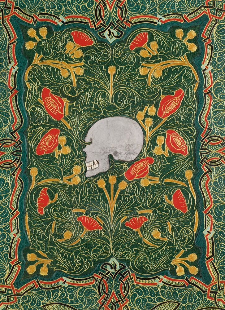 Museums and Galleries - Skull and Flowers