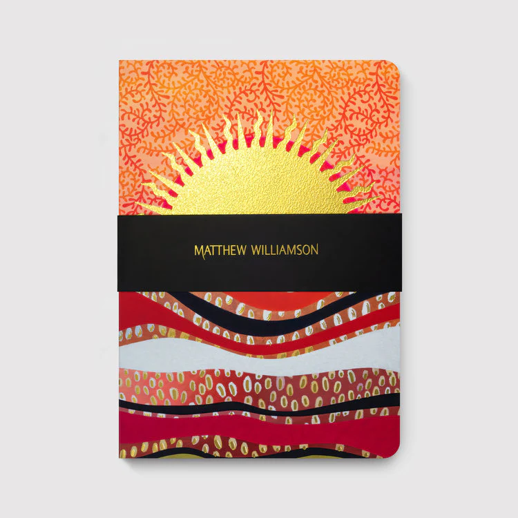 Museums And Galleries - Sunrise A5 Notebook