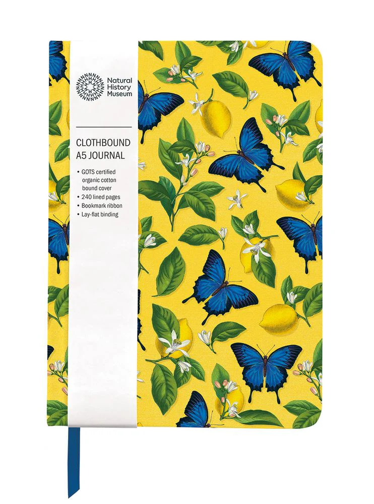 Museums and Galleries - Ulysses Butterfly Clothbound A5 Journal