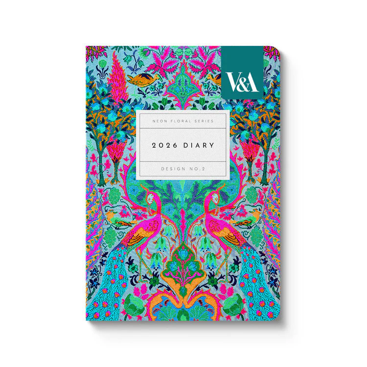 Ohh Deer - A6 V&A Blue Diary 2026