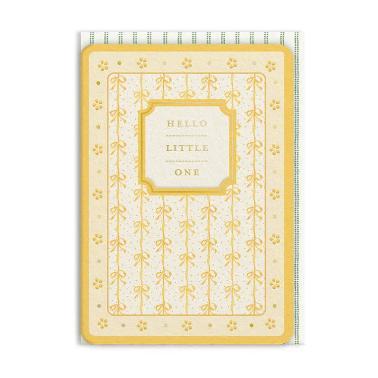Ohh Deer - Hello Little One Yellow Ribbon