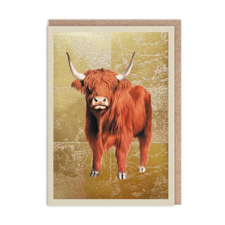 Ohh Deer - Highland Cow