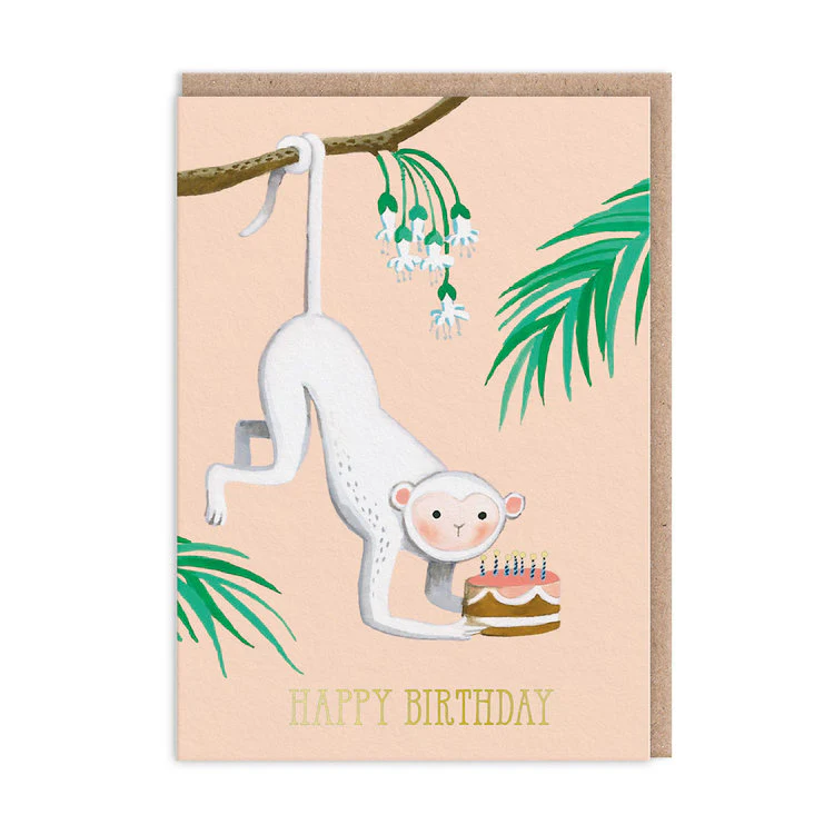 Ohh Deer - White Monkey