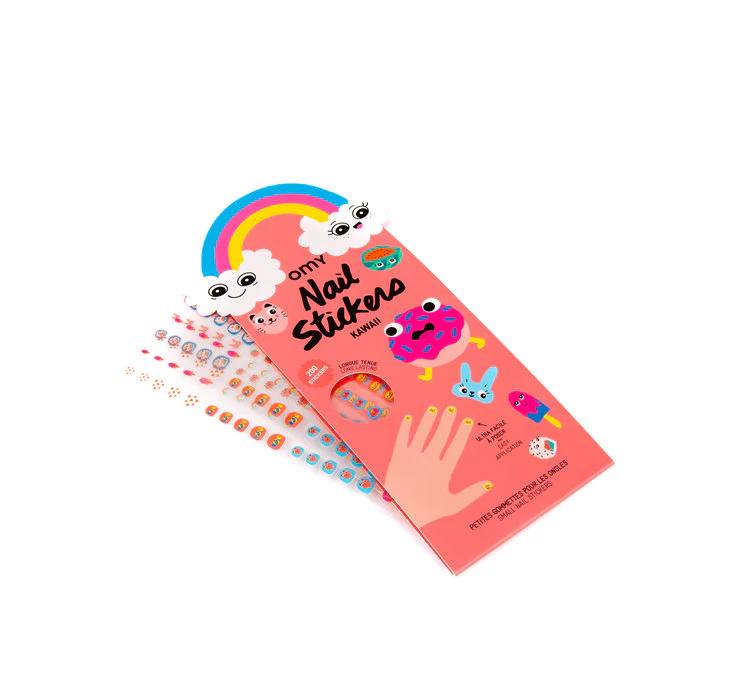 Omy - Nail Stickers - Kawai
