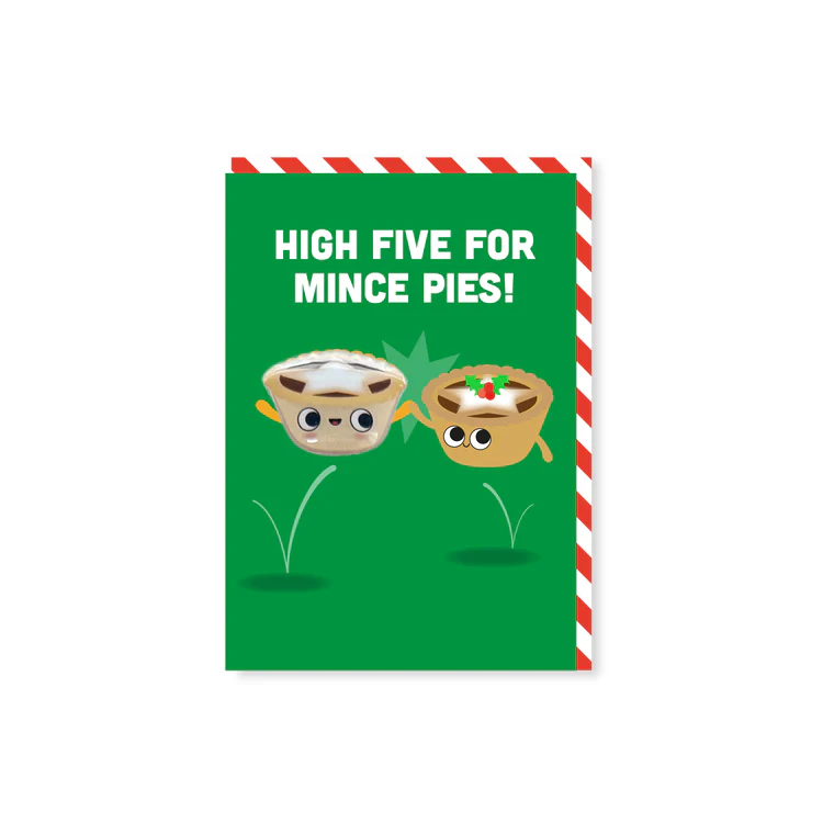 Pango - Hi Five Mince Pies on green
