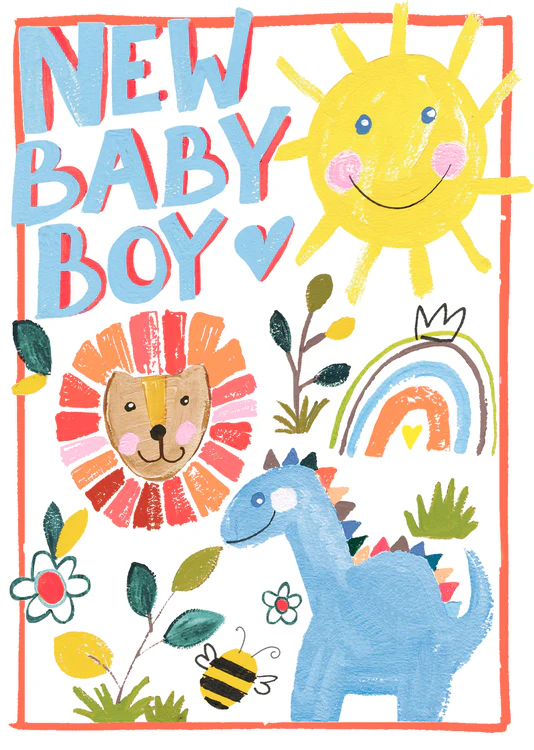 Paper Salad - Baby Boy