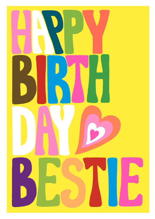 Paper Salad - Birthday Bestie