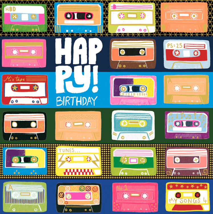 Paper Salad - Birthday Cassettes