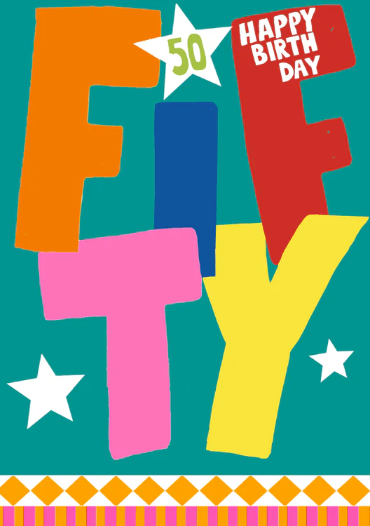 Paper Salad - Bold And Bright Fifty