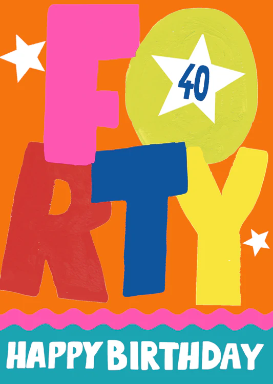 Paper Salad - Bold And Bright Forty