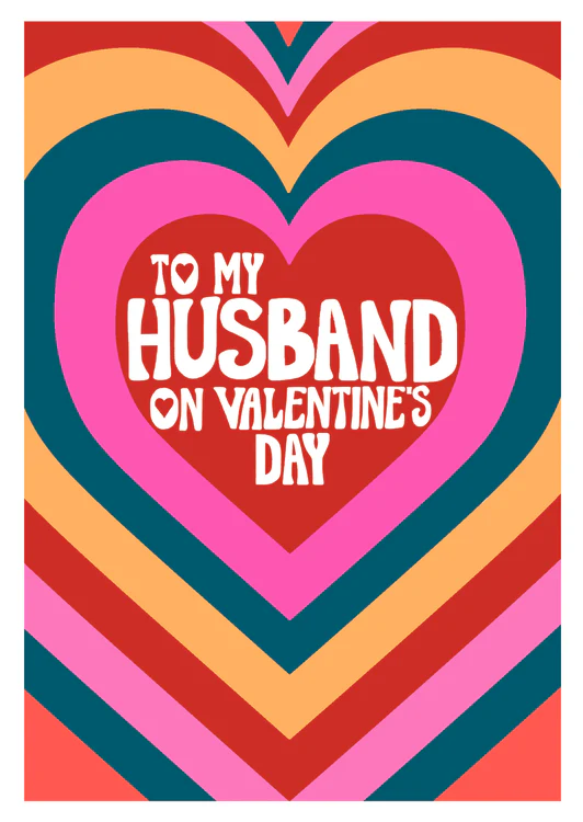 Paper Salad - Husband on Valentines
