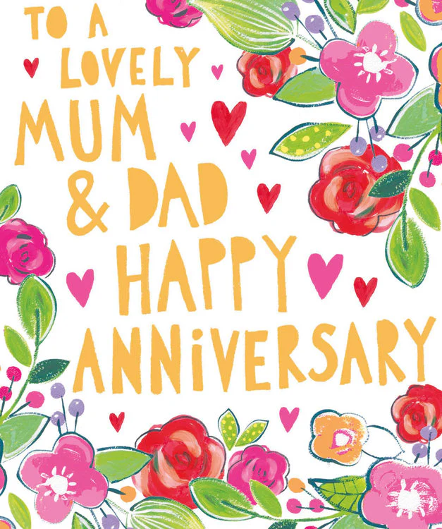 Paper Salad - Mum And Dad Anniversary