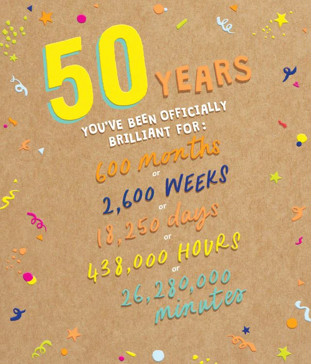 Paperlink - 50th Birthday