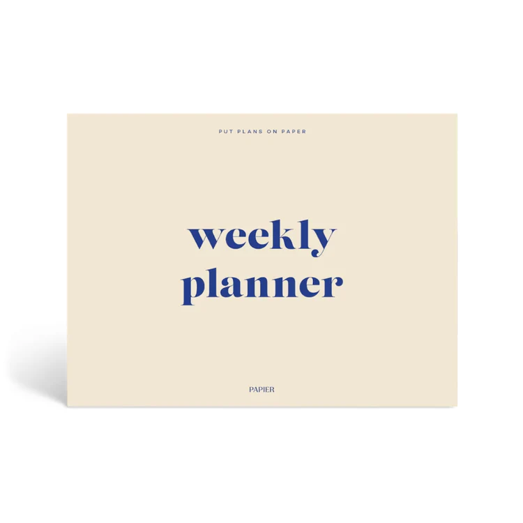Papier - Joy Weekly Desk Planner