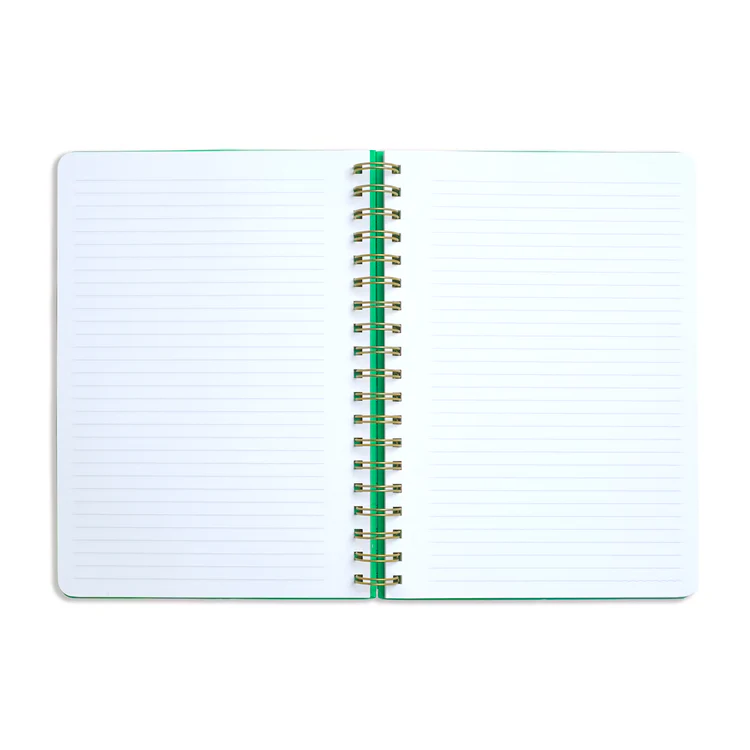 Papier - Pen to Paper Green Spiral Notebook - Image 2