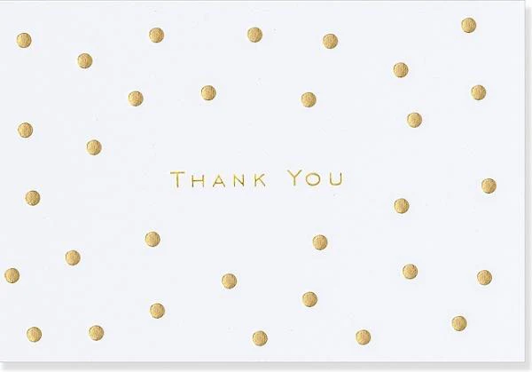 Peter Pauper - Gold Dots x 14