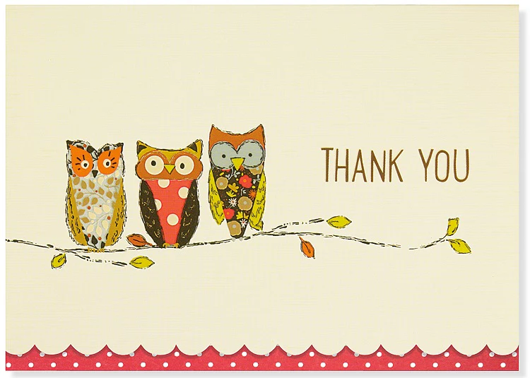 Peter Pauper - Perching Owls x 14