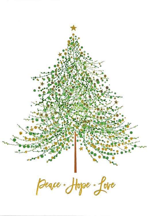 Peter Pauper - Tree Of Festive Wishes x20